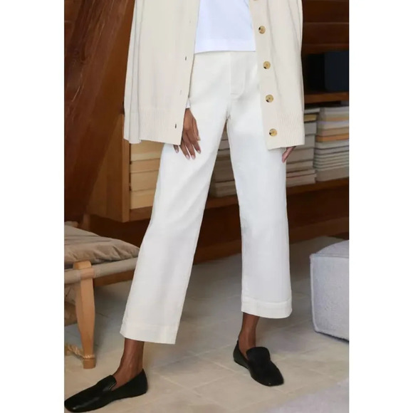 Everlane The Organic Straight-Leg Pant - Picture 6 of 13